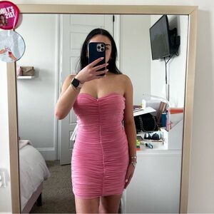 Jerome Mini Dress Pink Princess Polly